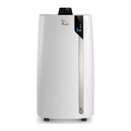 De'Longhi PAC EX130 CST Smart Air Conditioner & Dehumidifier Pinguino White 