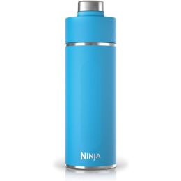 Ninja DW2401EUUKSB Thirsti 700ml Water Bottle and Flask Hot & Cold Drinks Blue