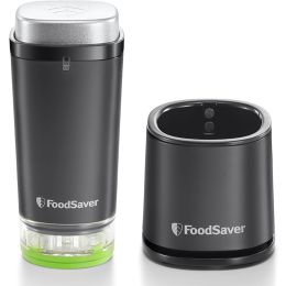 FoodSaver 62121 Handheld Cordless Food Vacuum Sealer Machine [VS1199] Silver