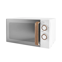 George Home SMON001W3G Manual Microwave Oven Scandi 17L 700w Matte White