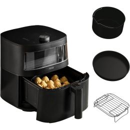 Haier HAF5TWA3 9-in-1 Digital Air Fryer & Grill I-Master Series 5 2000W 7L Black