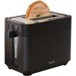 Haier HTO5A3 2 Slice Toaster with Anti-Dust Lid I-Master Series 5 1150W Black