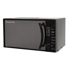 Russell Hobbs RHM1714B NEW Solo Microwave Oven Auto Defrost Settings 17L Black