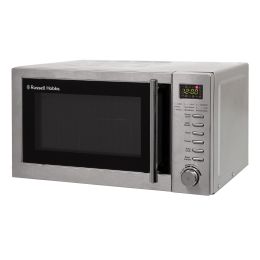 Russell Hobbs RHM2031 NEW 800W 20L Microwave Oven with Grill - Stainless Steel