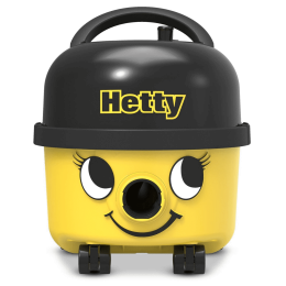 Numatic HET160-11 Hetty Bagged Cylinder Vacuum Cleaner Hoover 6L Yellow
