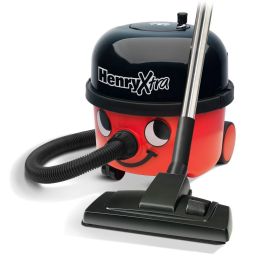 Numatic HVX200-12 Henry Xtra Bagged Cylinder Vacuum Cleaner Hoover 9L Red