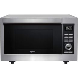 Igenix IG3095 NEW Combination Microwave Oven & Grill 1000w 30L Stainless Steel