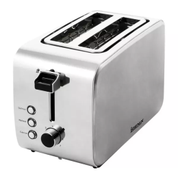 Igenix IG3202 2 Slice Toaster with Adjustable Browning Control Stainless Steel