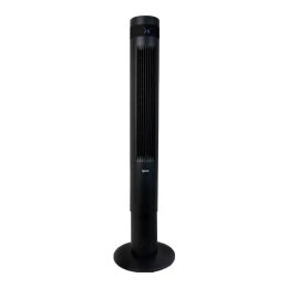 Igenix IGFD6043B Oscillating Digital Tower Fan 43 Inch 3 Speed Settings Black