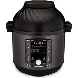 Instant Pot Pro Crisp 11-in-1 Multi Cooker Electric Combi + Air Fryer 7.6L Black