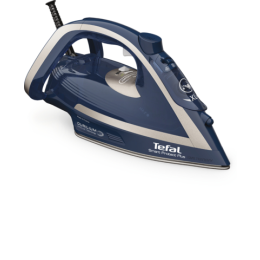 Tefal FV6872G0 NEW Steam Iron Smart Protect Plus Anti-Scale 2800w Blue&Silver