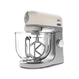 Kenwood KMX754CR Stand Mixer 5L Kitchen Machine with Glass Bowl 1000w Cream