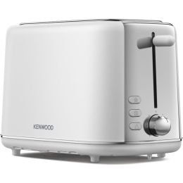 Kenwood TCP05.COWH  2 Slice Toaster Bagel Function Abbey Lux White & Silver