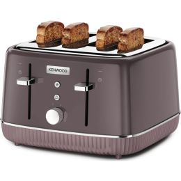 Kenwood TFP10.A0PU  4 Slice Toaster Elegancy Collection 1800w Mulberry Purple