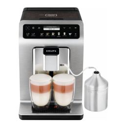 Krups EA894T40 Bean to Cup Coffee Machine Evidence Plus Espresso Maker Titanium