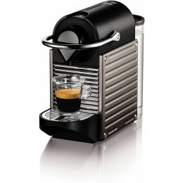 Krups XN304T40 Pod Coffee Machine Espresso Maker Nespresso Pixie 1260w Titan