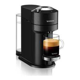 Krups XN911840 Pod Coffee Machine Maker Vertuo Next with Aeroccino Black