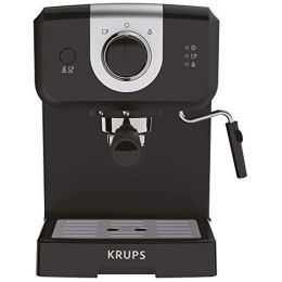 Krups XP320840 Ground Coffee Machine Steam Pump Expresso Maker Opio 1.5L Black