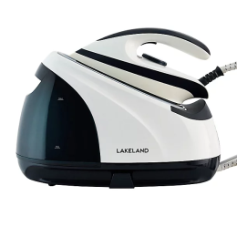 Lakeland 53449 High-pressure Steam Generator Station Iron 1.8L Black & White
