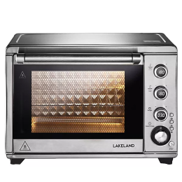 Lakeland 61770 Digital Multifunctional Mini Oven with Rotisserie & Timer Silver