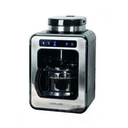 Lakeland 61784 Touchscreen Bean to Cup Coffee Machine Maker Black & Silver