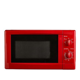 George Home GMM101R-18 Manual Control Freestanding Microwave Oven 17L 700W Red
