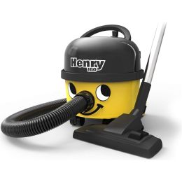 Numatic HVR160-11 Henry Bagged Cylinder Commercial Vacuum Cleaner 620w 6L Yellow