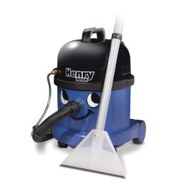 Numatic HVW370-2 Henry Wash Carpet Cleaner Wet Vacuum Cleaner 1060W 9L Blue