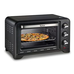 Tefal OF445840 1380w Mini Electric Oven With Rotisserie Optimo 19L Black