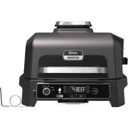 Ninja OG850UK Woodfire Pro XL Electric BBQ Grill & Smoker 4-in-1 Outdoor Grill