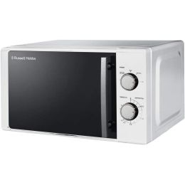 Russell Hobbs RHM2060 20 Litre Manual Microwave With 5 Power Levels 800W White