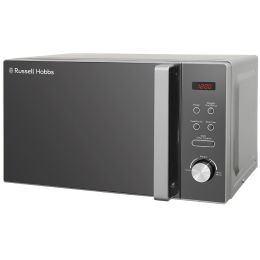 Russell Hobbs RHM2076S NEW Solo Microwave Oven Digital Control 20L 800W - Silver