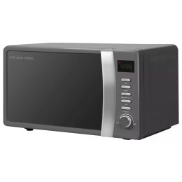 Russell Hobbs RHMD702G NEW Standard 8 Programmes Microwave Oven 17L 700W - Grey