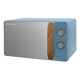 Russell Hobbs RHMM713BL Manual Microwave Oven 5 Power Levels 700W Blue 17L