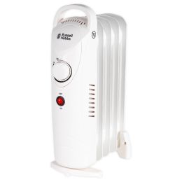 Russell Hobbs RHOFR3001W Oil Filled Heater Radiator Electric 650W White