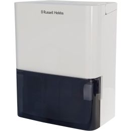 Russell Hobbs RHDH1001 10L Portable Dehumidifier LED Display & Smart Timer White