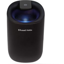 Russell Hobbs RHDH1061B Portable Dehumidifier Auto Defrost & LED Lighting Black