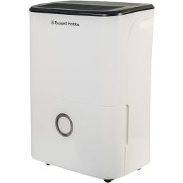 Russell Hobbs RHDH2002 Portable Dehumidifier Smart Timer 20L / Day  White 