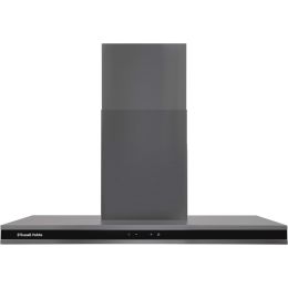 Russell Hobbs RHGCH903DS 90cm T-Shaped Chimney Cooker Hood A++ Class Dark Steel 