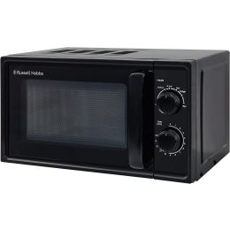 Russell Hobbs RHM1725B Solo Microwave Oven Manual Control 17L 700w Black 