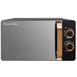 Russell Hobbs RHM1729RG Solo Manual Microwave Oven 17L 700w Black & Rose Gold