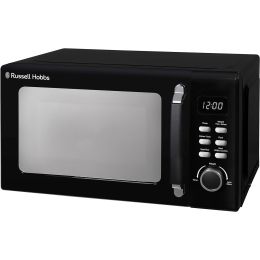 Russell Hobbs RHM2026B Microwave Oven Digital Control Stylevia 20L 800w Black