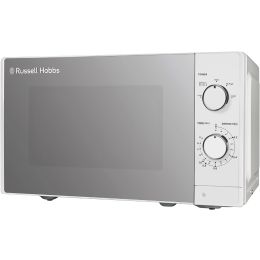 Russell Hobbs RHM2027 Compact Solo Manual Microwave Oven 20L 800w White