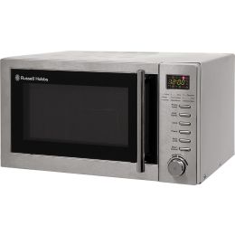 Russell Hobbs RHM2031 Microwave Oven with Grill 20L 800W Stainless Steel