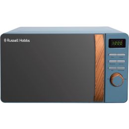 Russell Hobbs RHMD714BL Solo Microwave Oven Digital Control Scandi 17L 700w Blue