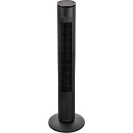 Russell Hobbs RHTWR3SB 12" Premium Tower Fan Oscillating & Adjustable Tilt Black