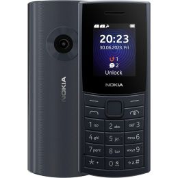 Nokia 110 Mobile Phone 4G 1.8 Inch Display Dual SIM 128MB Midnight Blue