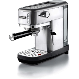 Ariete AR1380 Espresso Coffee Maker Machine 15 Bar Pressure 1.1L Stainless Steel