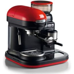 Ariete AR1321 Moderna Espresso Machine Bean to Cup Coffee Maker Red