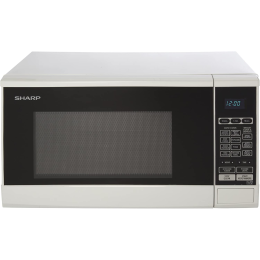 Sharp R270WM Standard Touch Microwave Oven with 8 Programmes 20L 800W White